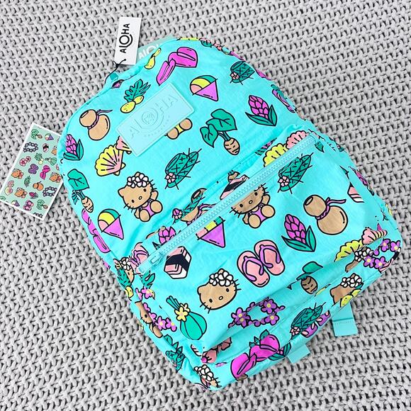 Aloha Collection• HELLO KITTY Super Cute Special Edition KEEP IT LIGHT Backpack main image 7